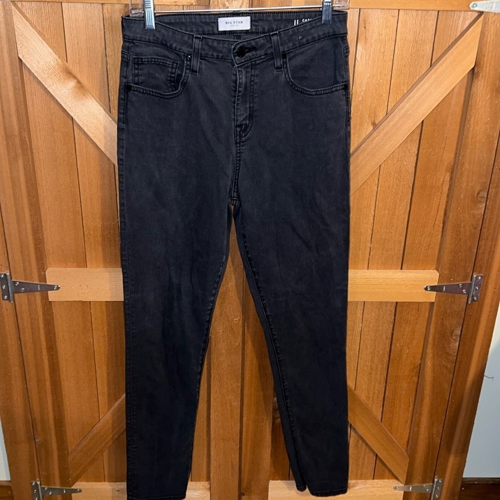 Big Star Black Capella High Rise Skinny Jeans 29